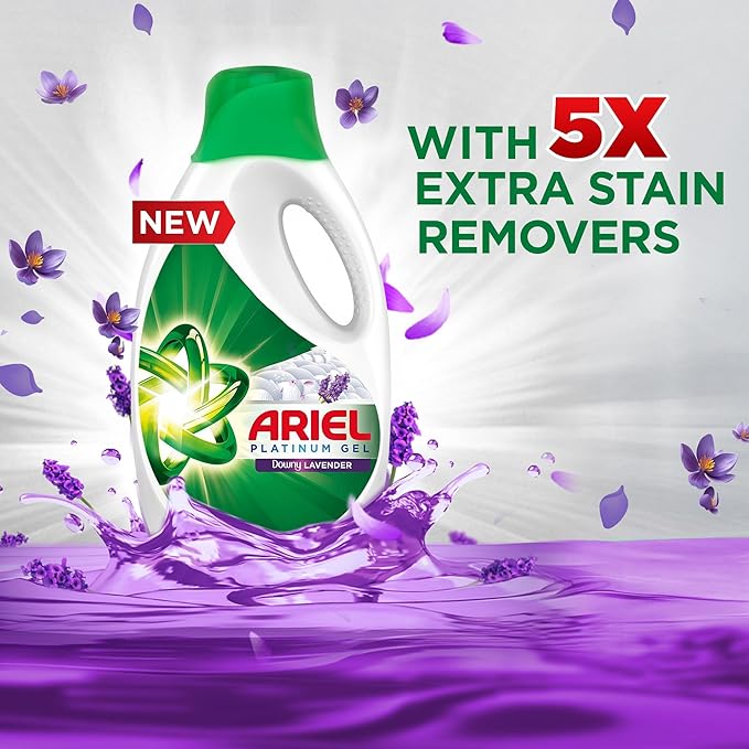 Ariel Laundry Gel 1.8L Lavender