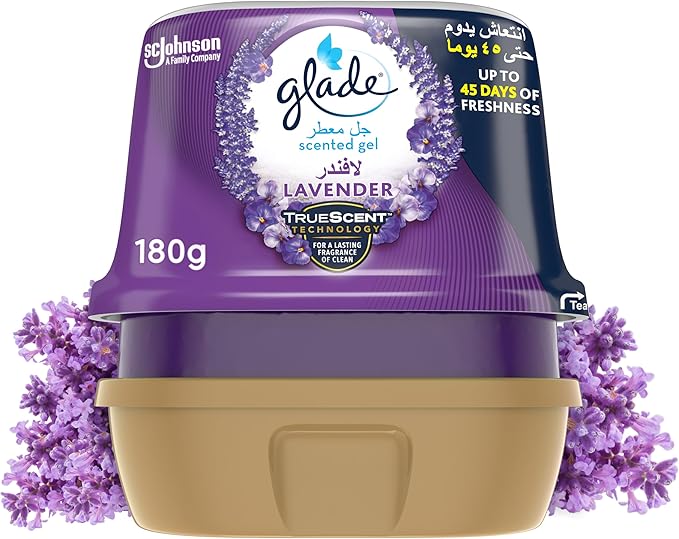 Glade Scented Gel Lavender 180G