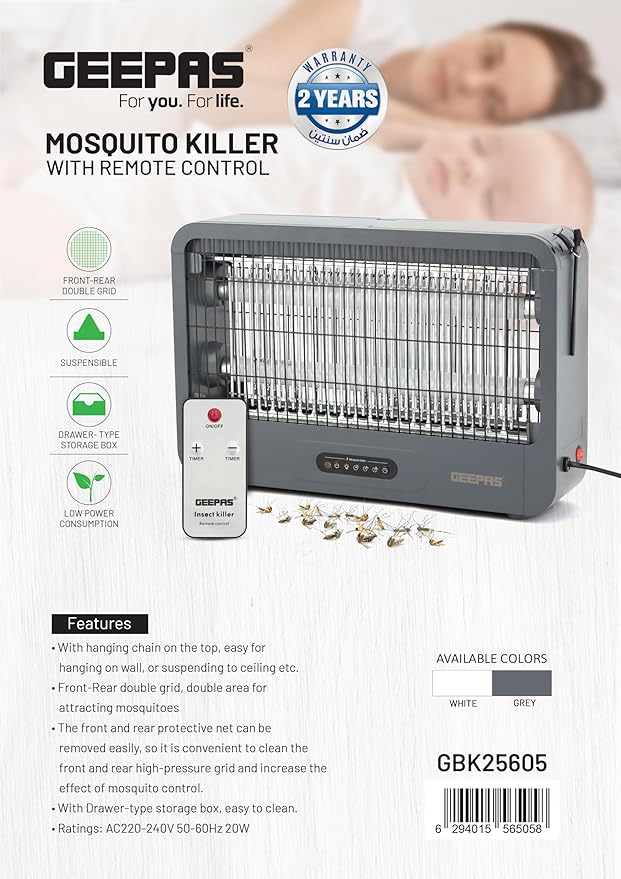 Geepas Mosquito Killer With Remote Control