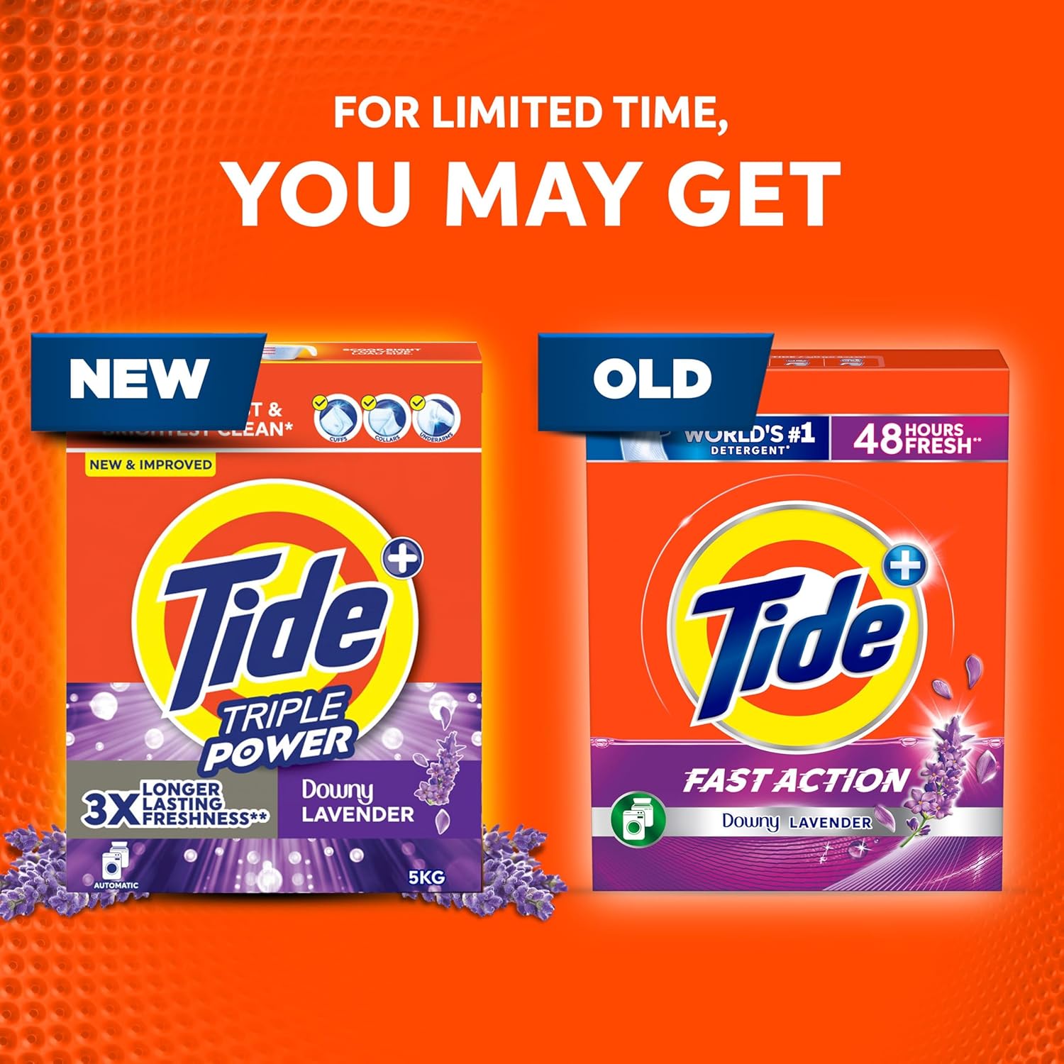 Tide Green Downy Lavender 2.25KG