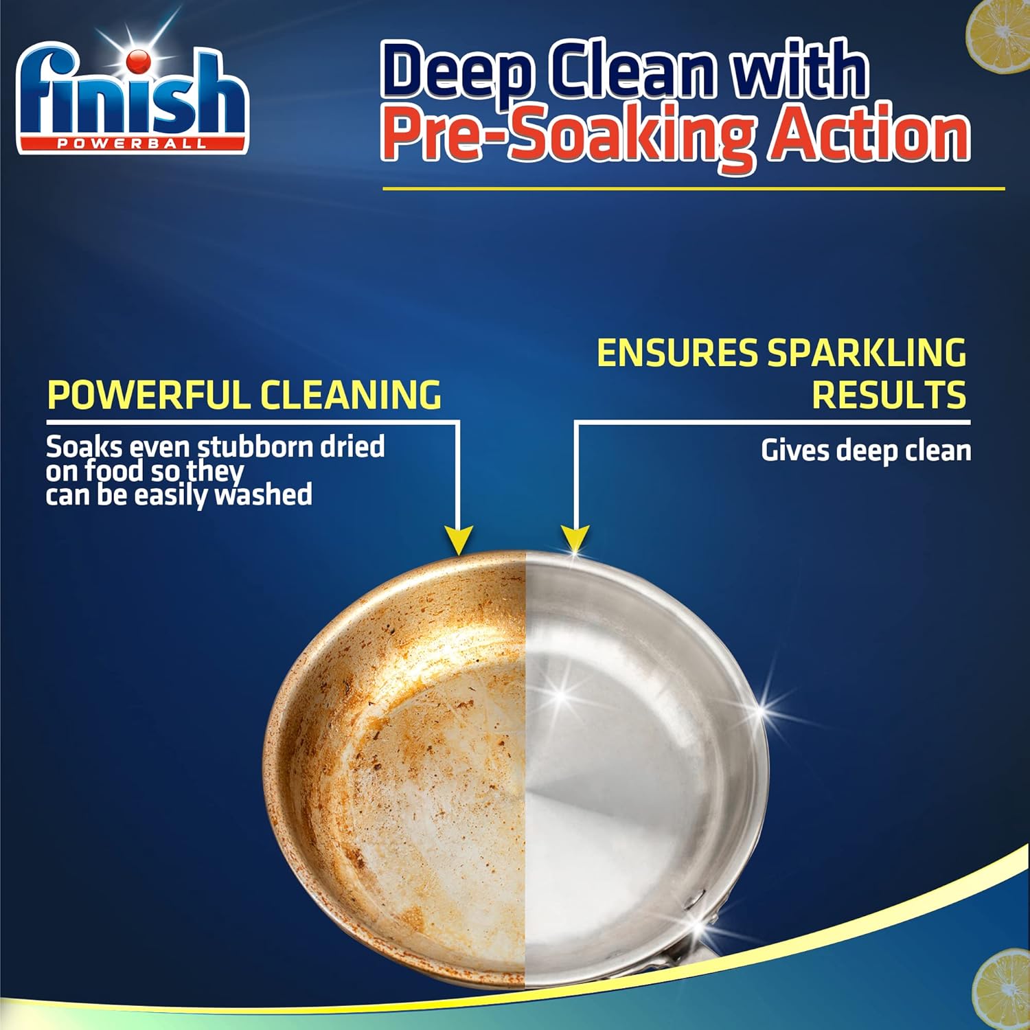 Finish Dishwashing Powder 2.5kg Lemon