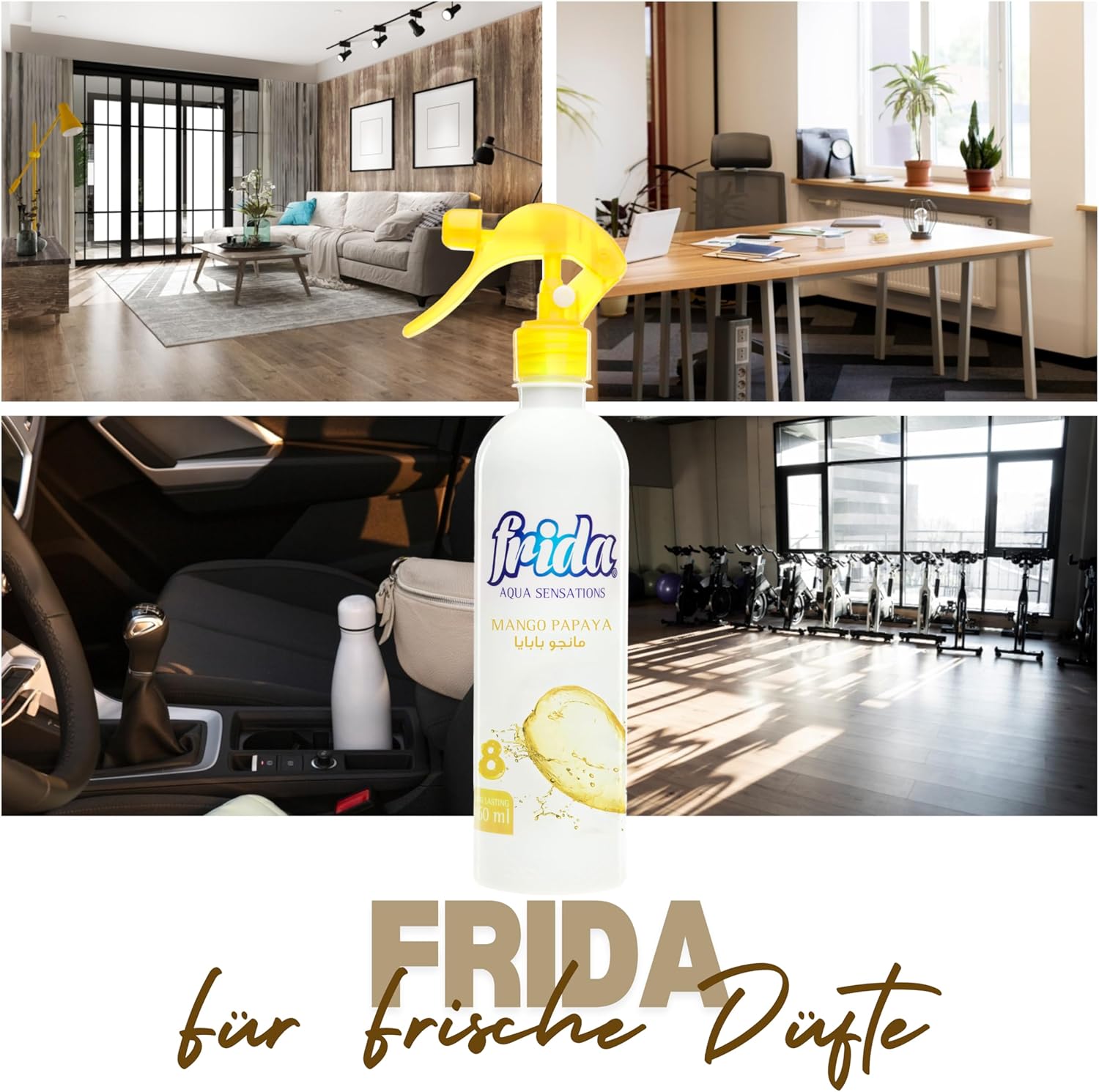 فريدا معطر جو بالمانجو والبابايا 460 مل