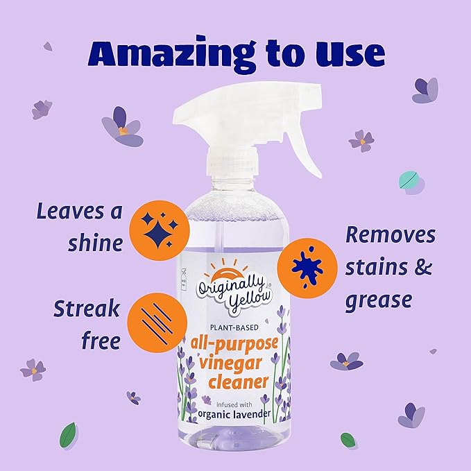 Multi Surface Antibacterial Vinegar Spray Lavender 470ML