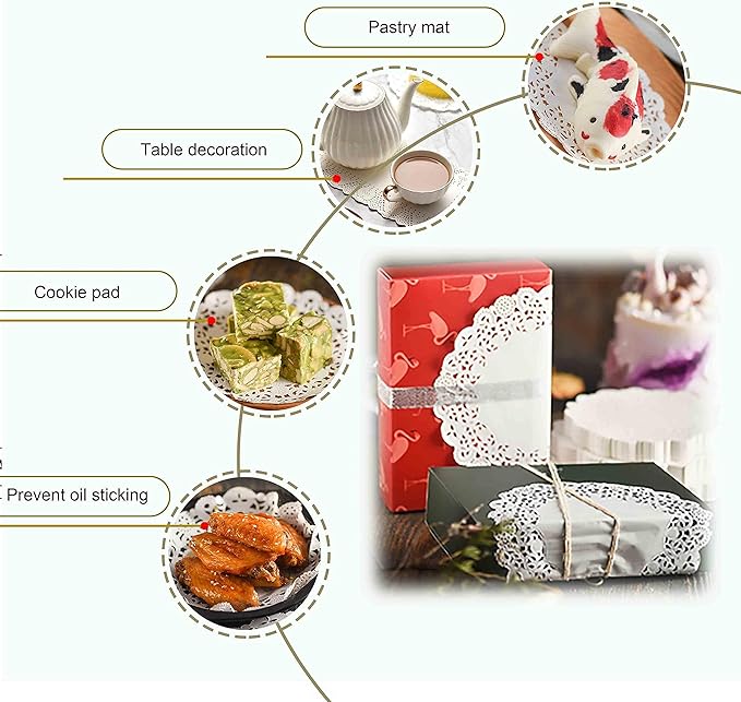Doilies Paper Rect. 10 X 14.5 "  |  250PCS