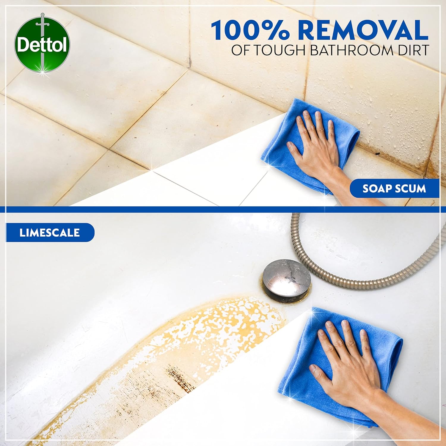 Dettol A/B Bathroom Cleaner 500ML-Pack of 12