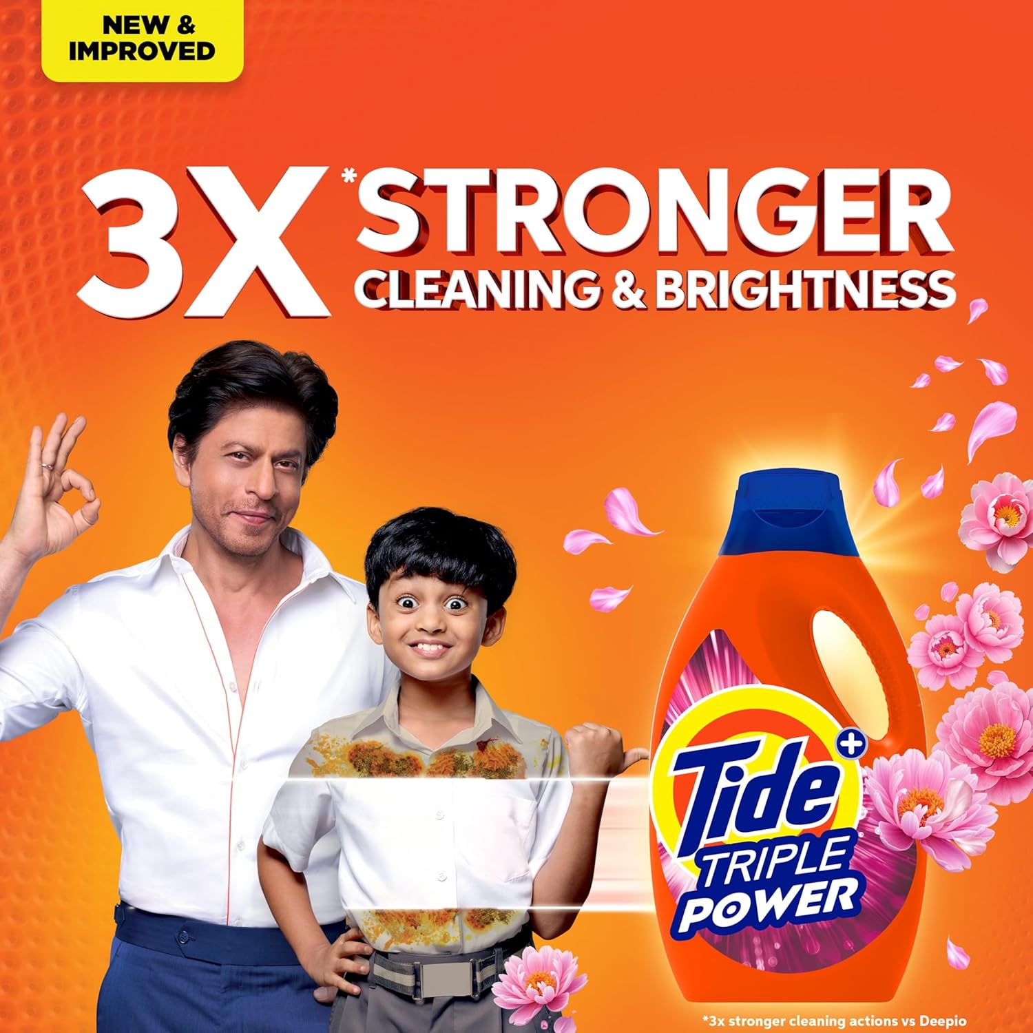 تايد تريبل باور داوني برائحة نسيم الزهور 1.8 لتر