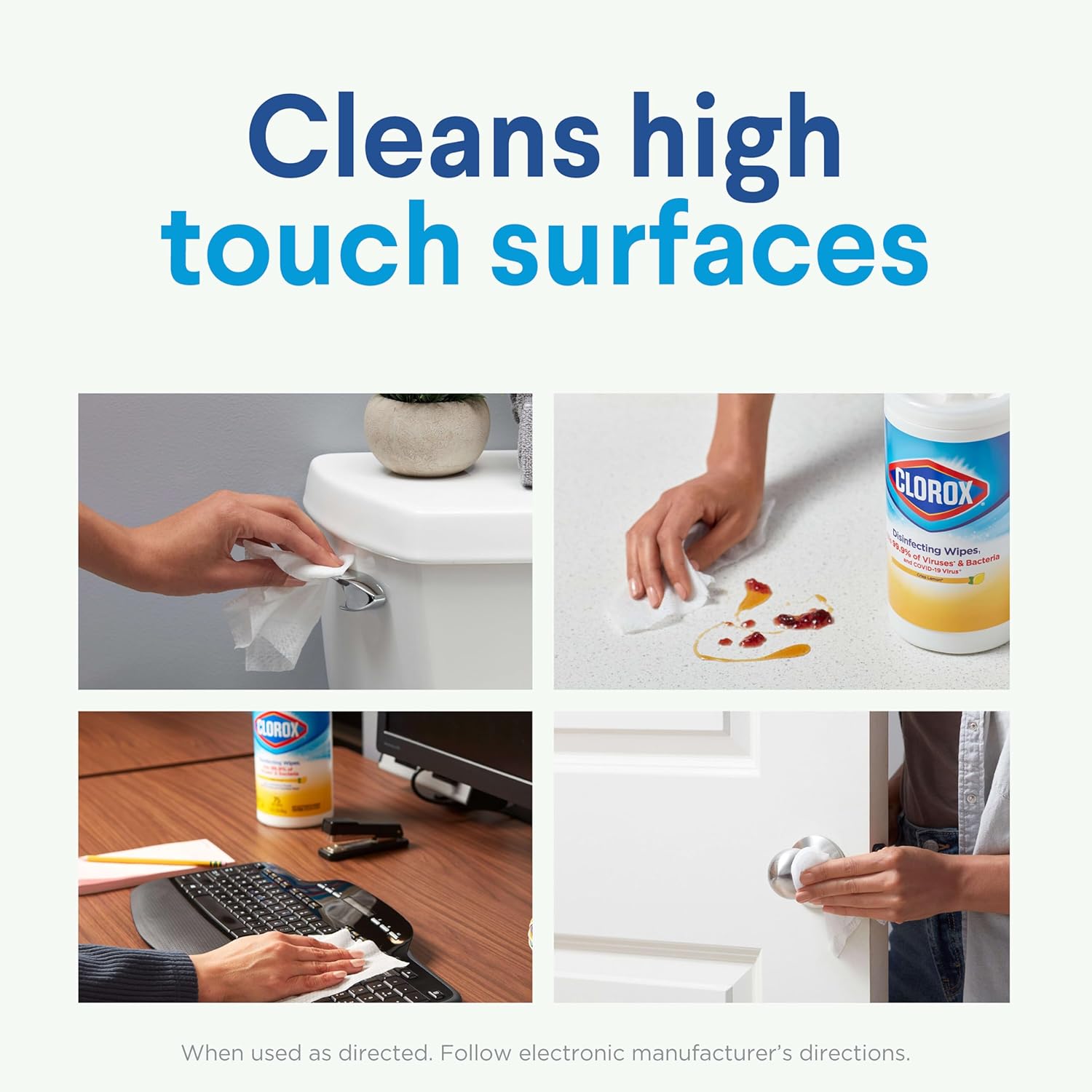 Clorox Wipes Fresh Scent 75 Wet Wipes 474g