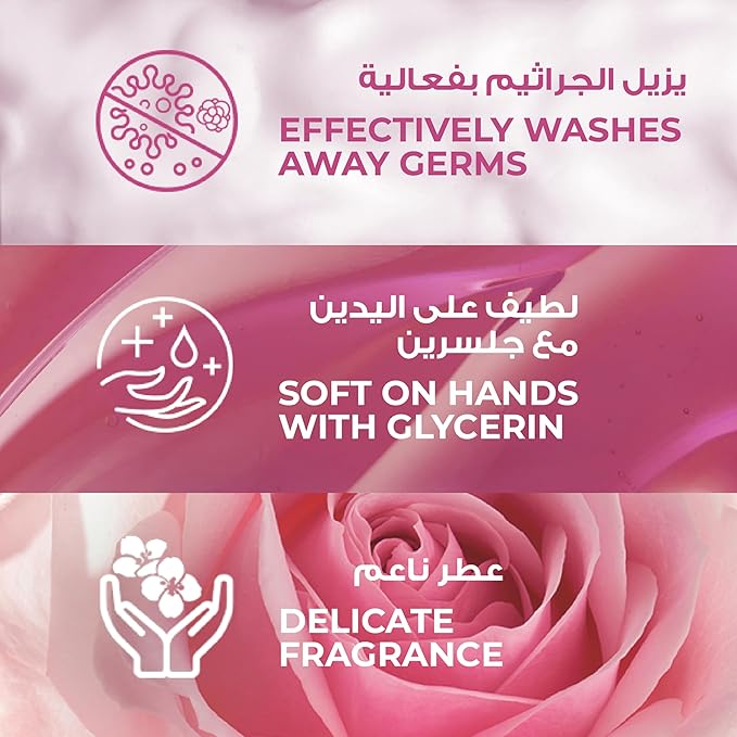 Lux Perfumed Hand Wash 500ML Soft Rose