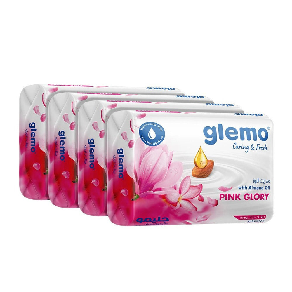 Glemo Soap Pink Glory 120gm (3+1)