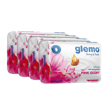 Glemo Soap Pink Glory 120gm (3+1)