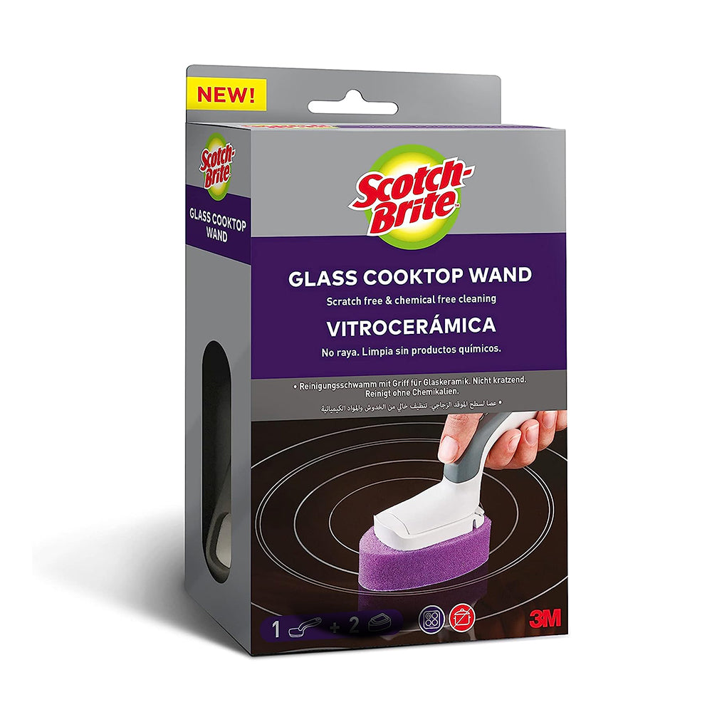 3M SB Glass Cooktop (1 Wand + 2 Refill Pack)