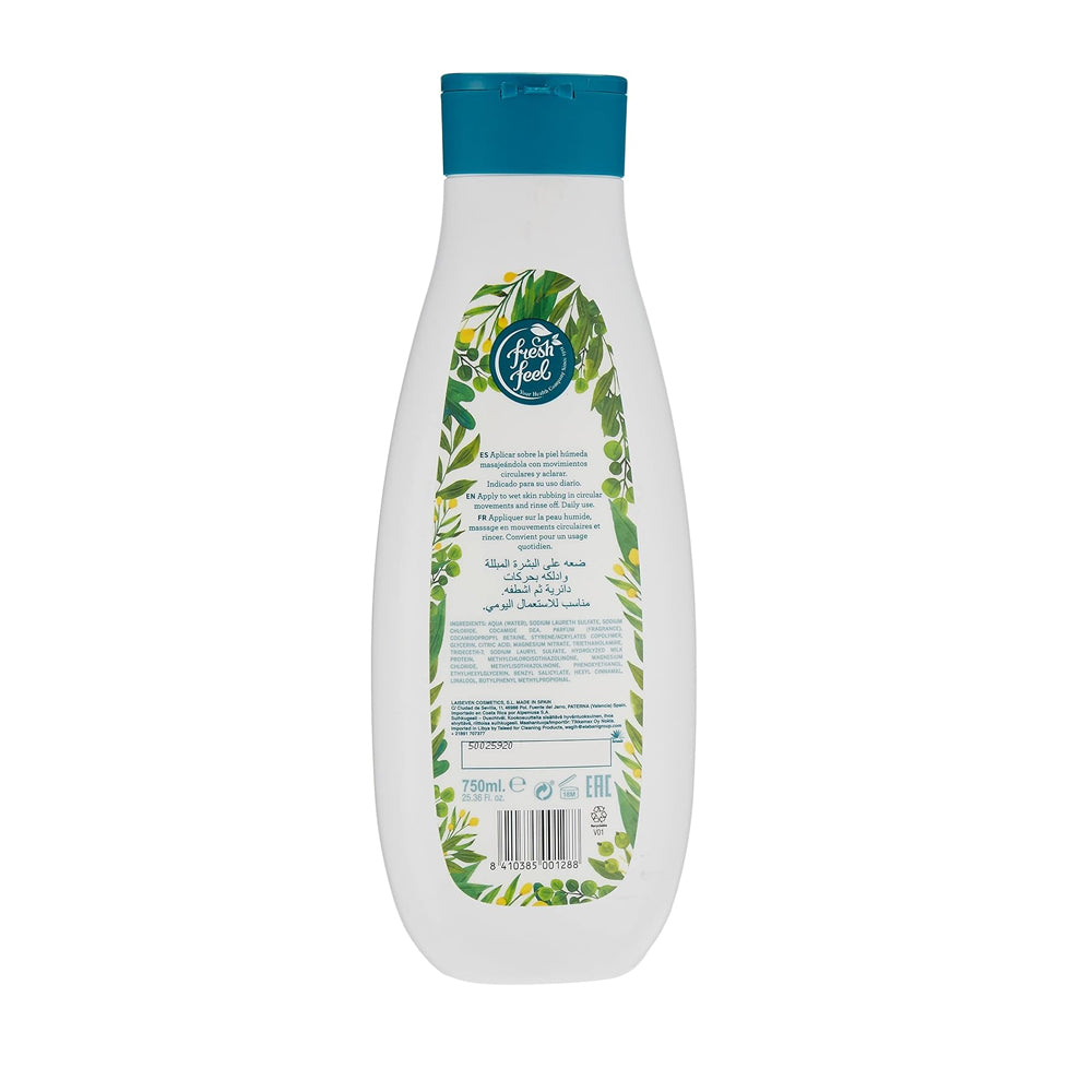 F.F.SHOWER GEL MILK PROTEIN 750ml