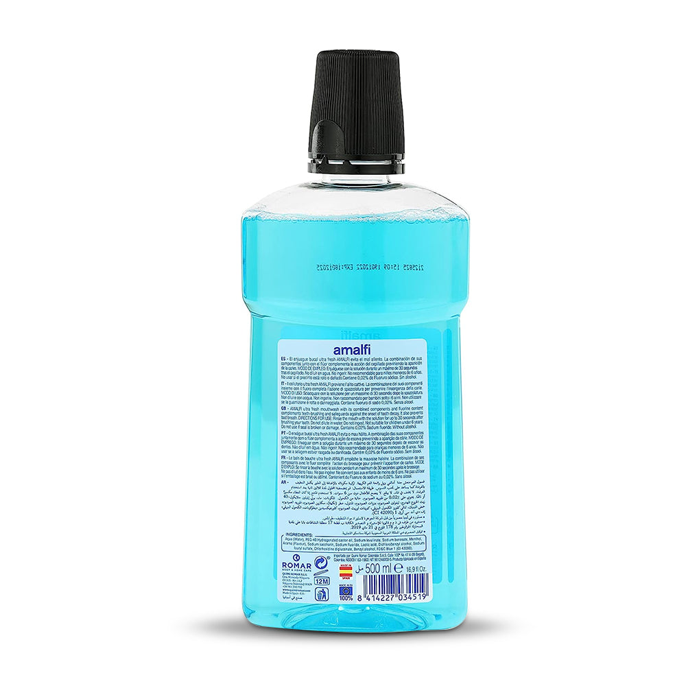 AMALFI MOUTHWASH ULT/FRESH 500ML