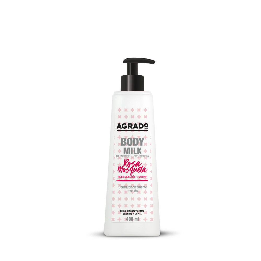 AGRADO BODY MILK ROSEHIP 400ML