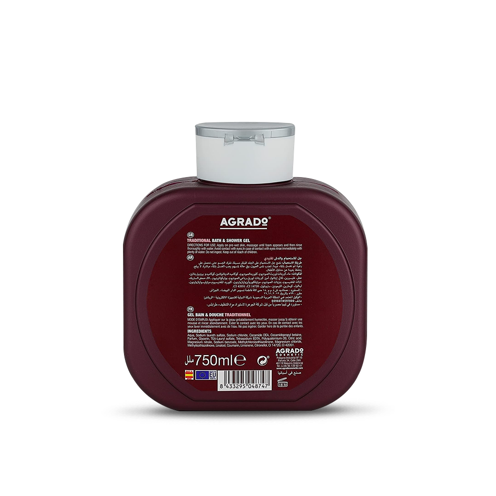 جل استحمام أجرادو TRDNALSQR/BTL 750 مل