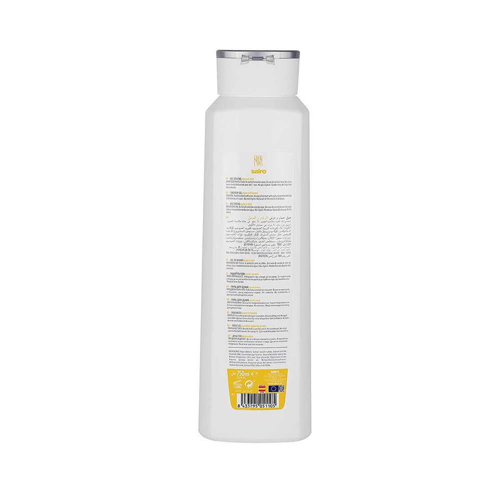 SAIRO SHOWR GEL ARGN & HONEY 750ml