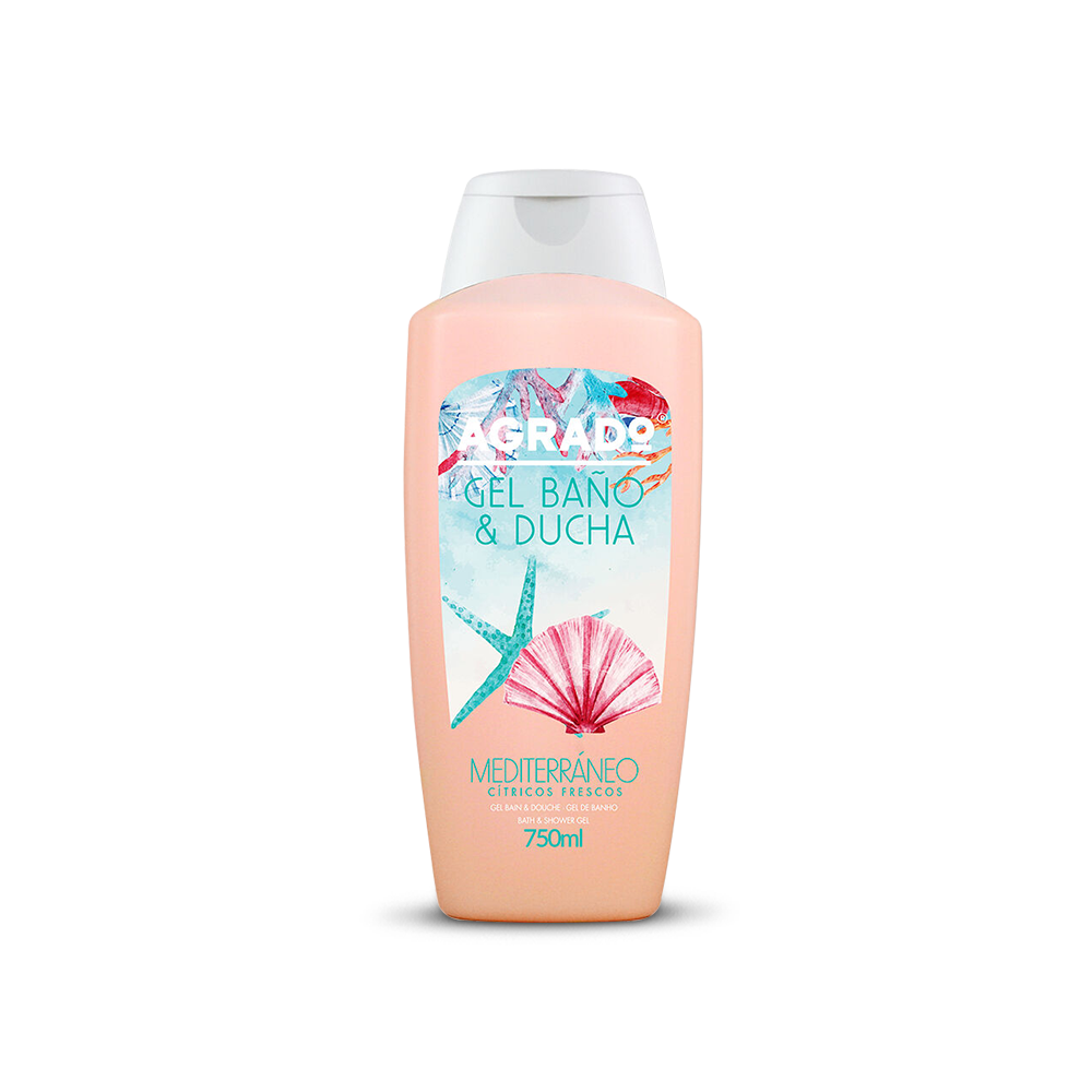 AGRADO SHOWER GEL MEDTRAN750 ML