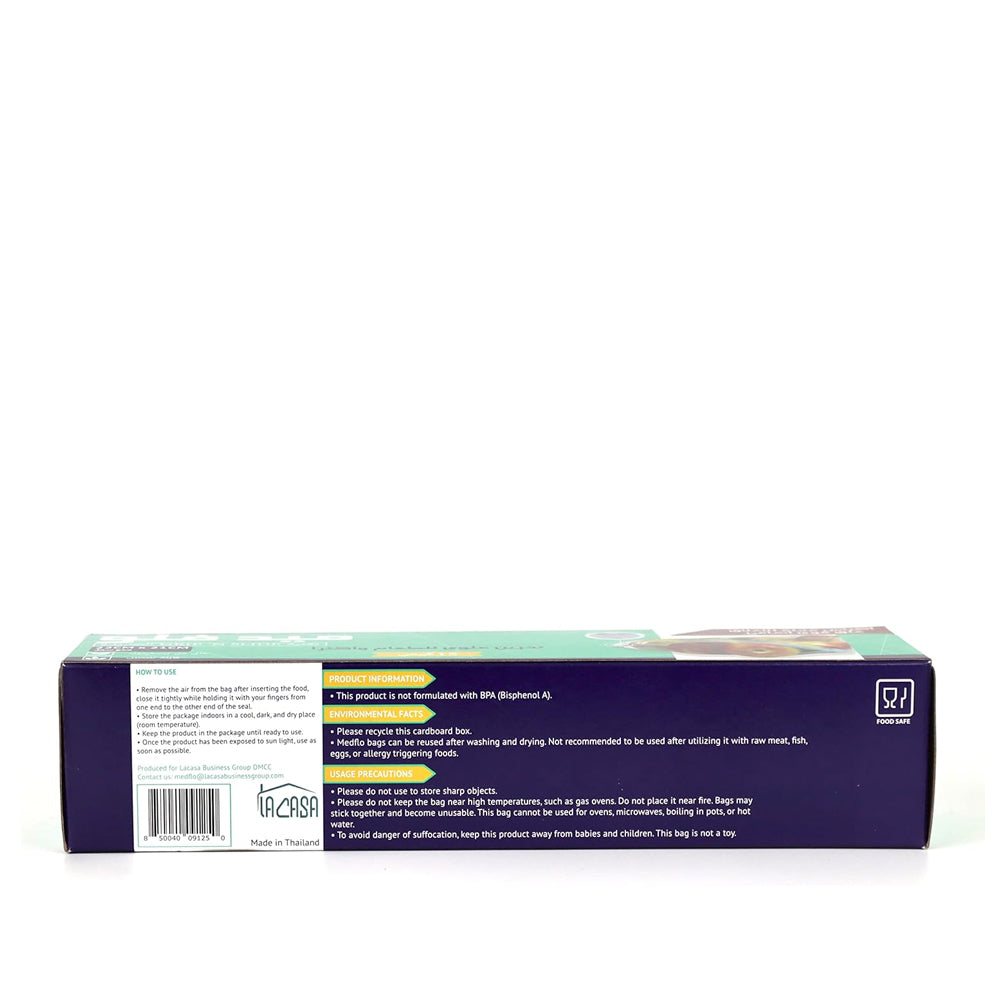 MedFlo Slider Bag 27X24cm Large 10 Bags