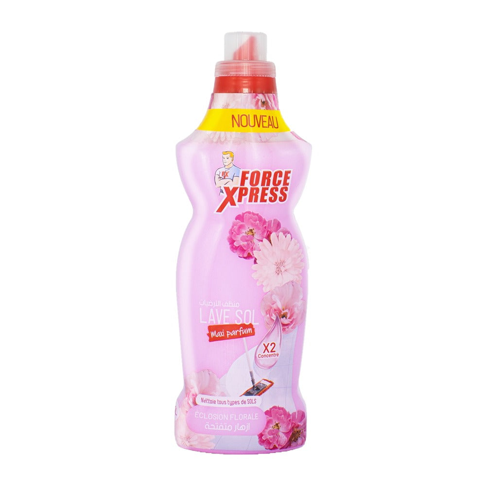 Force Xpress Floor cleaner Flower blossom  floral 1L