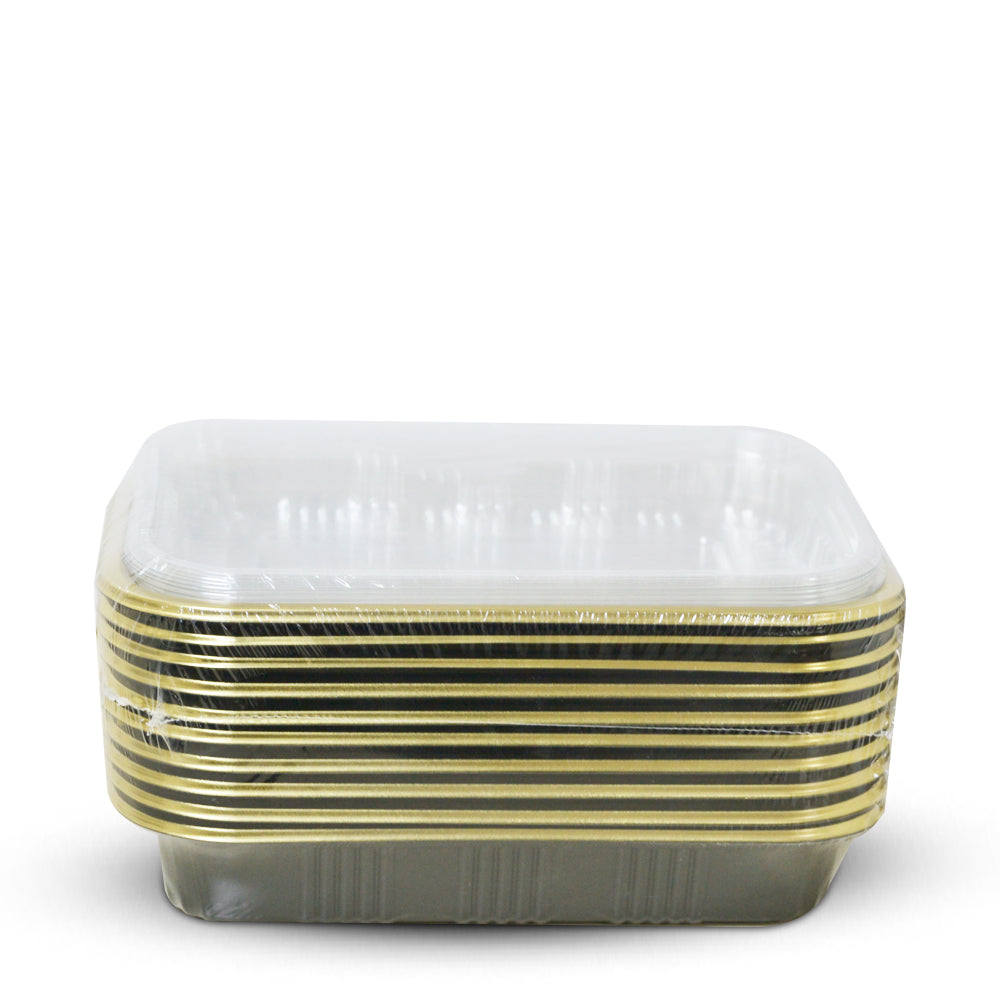 Plastic Food container - 20X13CM - 10PC  #JS-123