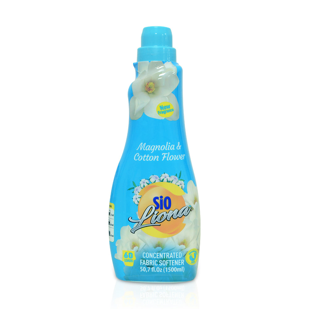 SIO Concentrated Fabric Softner Magnolia & Cotton 1.5 LTRS