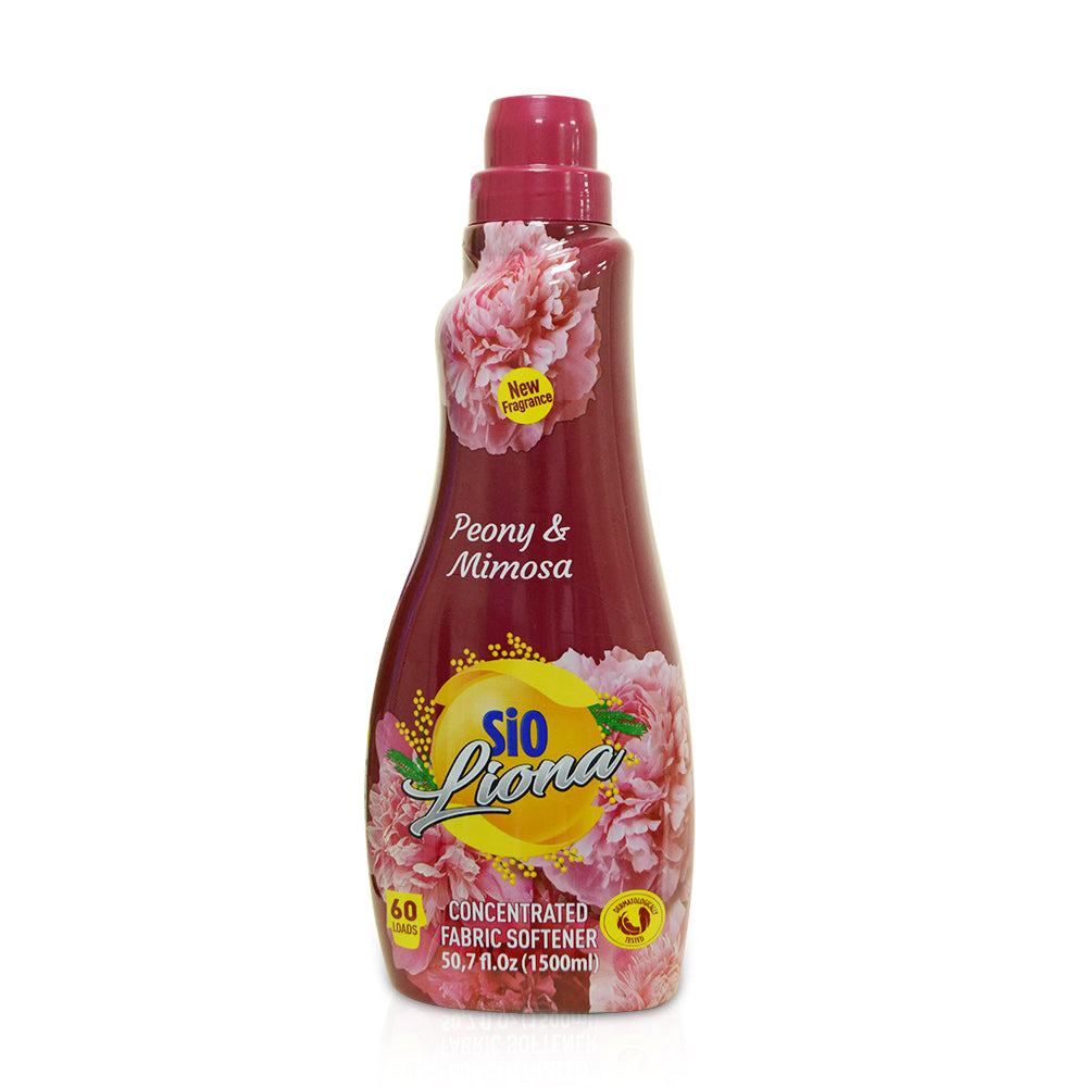 SIO Concentrated Fabric Softener Peony & Mimosa 1.5 LTRS