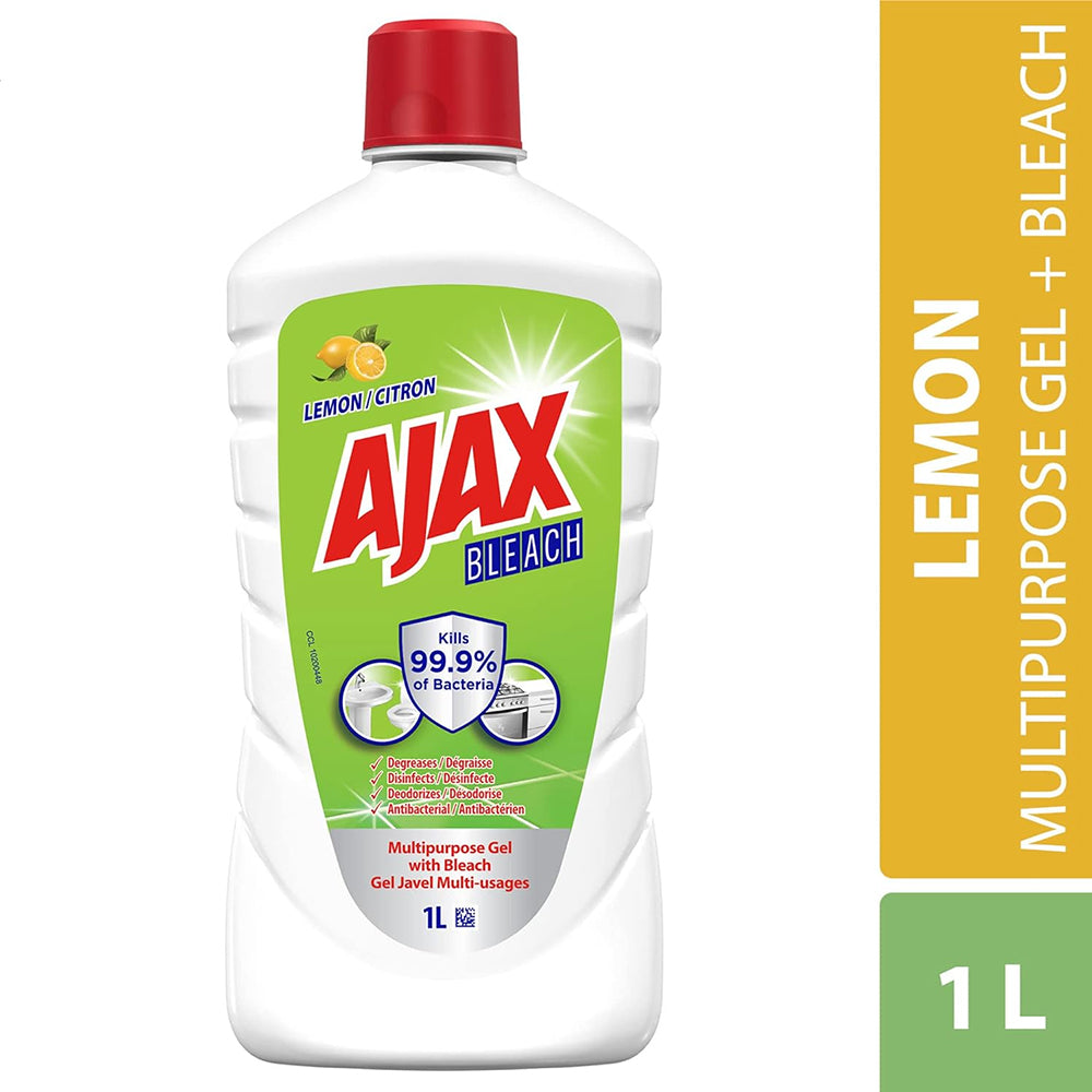 AJAX Multipurpose Gel with Bleach Lemon 1L