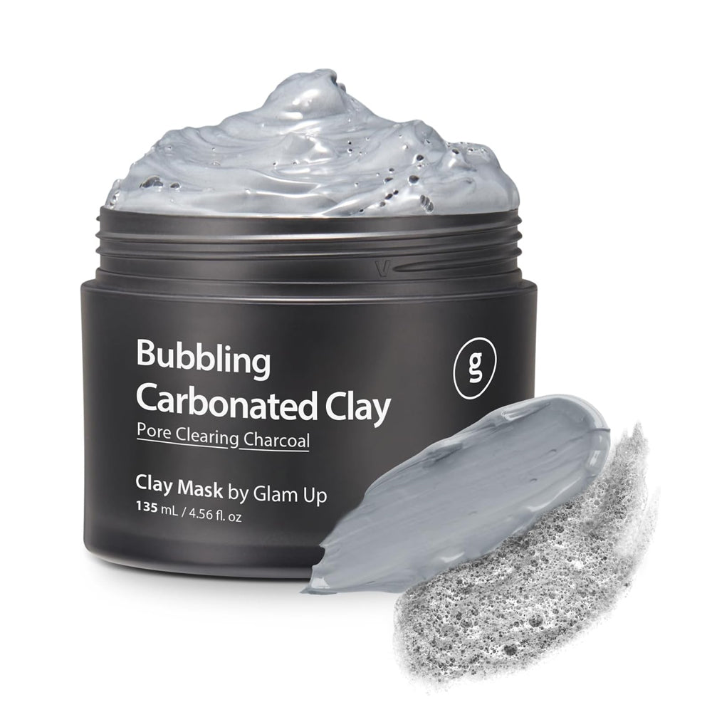 GLAM UP BUBBLING CARBONATED CLAY MASK