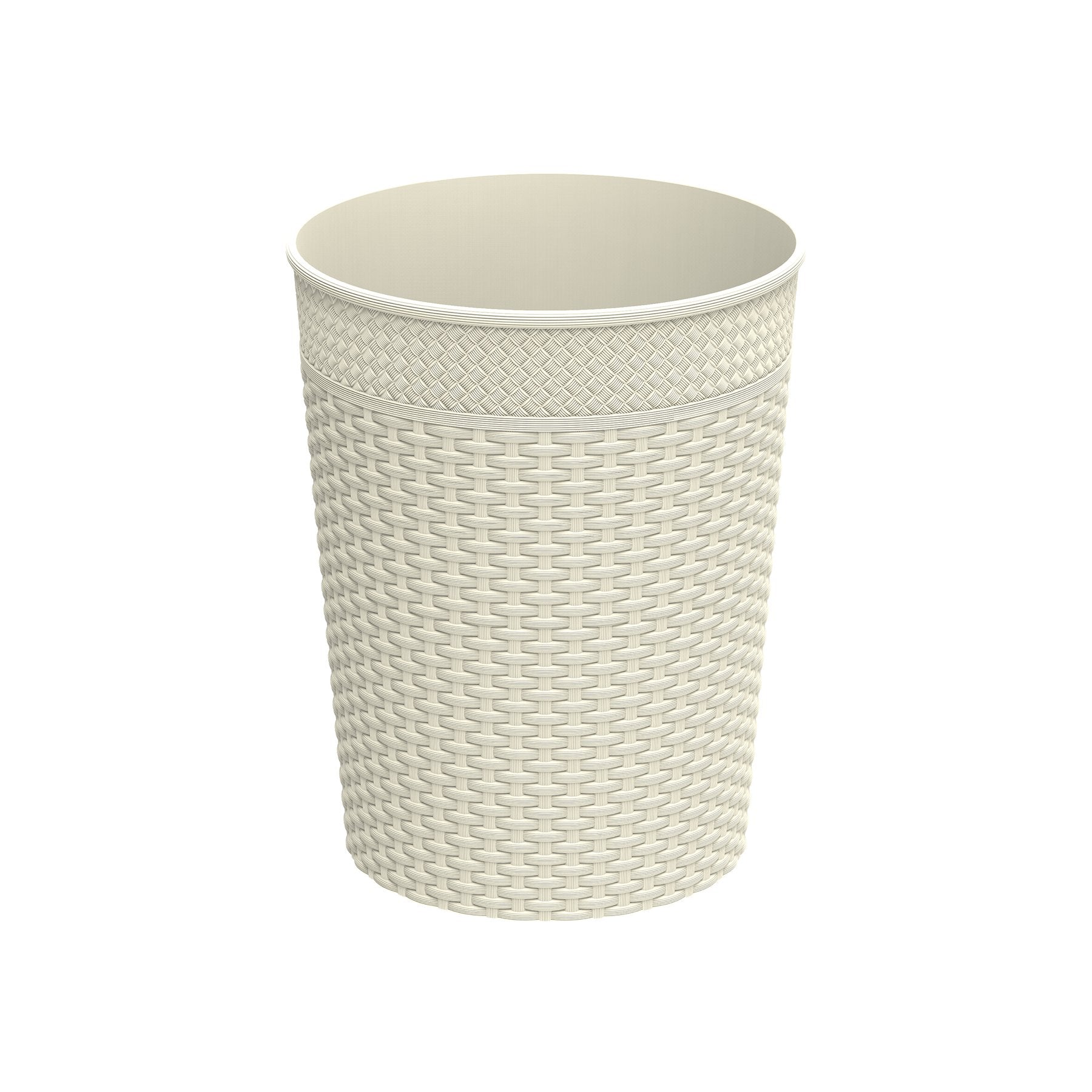 Rattan Round Waste Basket 10L