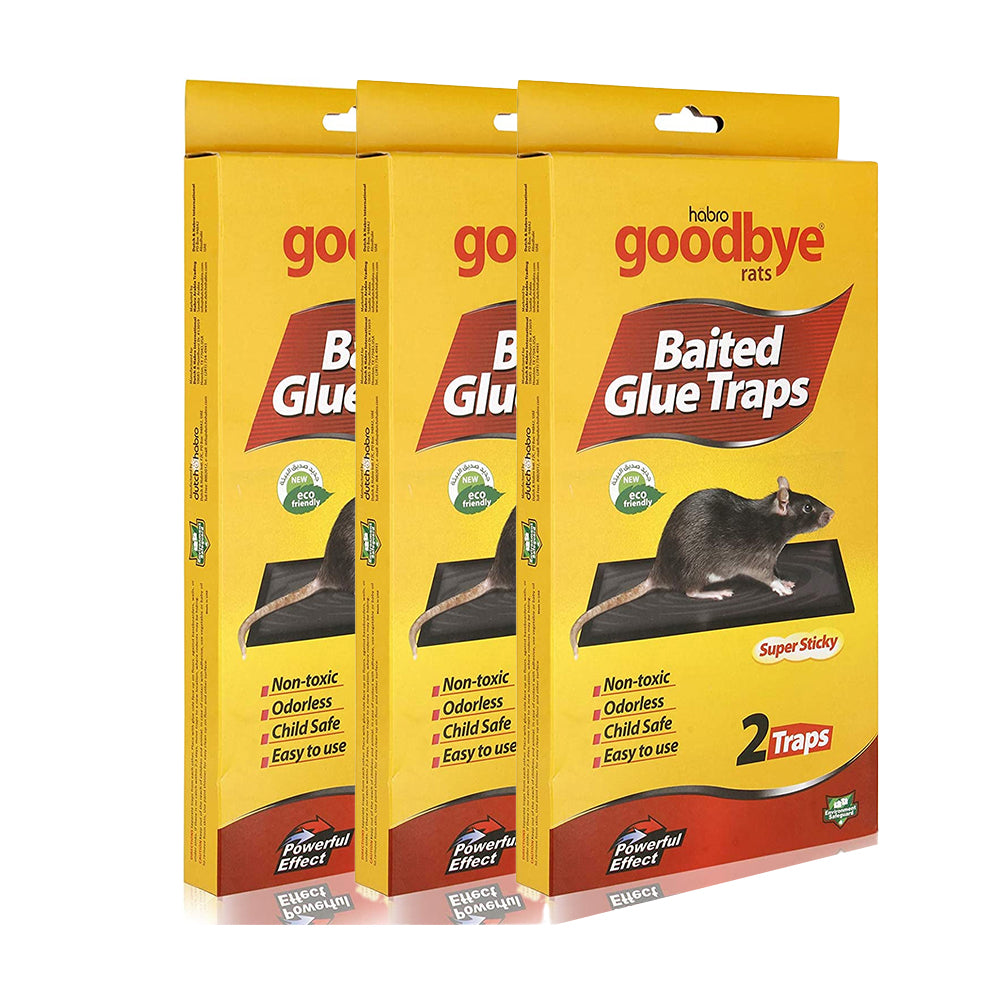 GoodBye Baited Glue Traps (2+1) Free