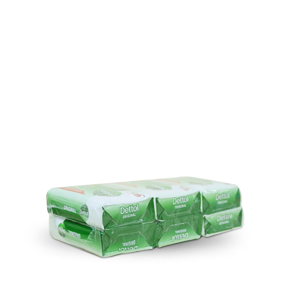 Dettol Antibacterial Soap Original 100G (6 pcs)