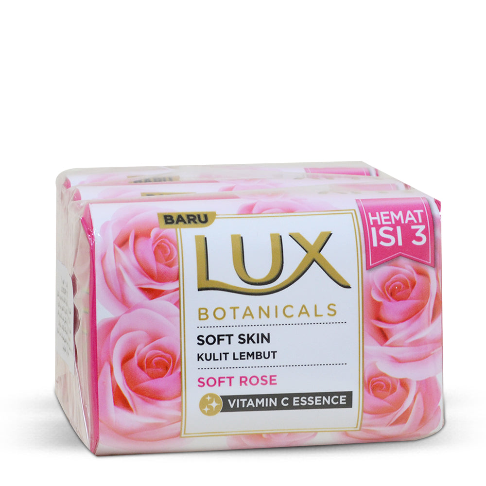 Lux Soap Soft Rose  110GM 3PCS