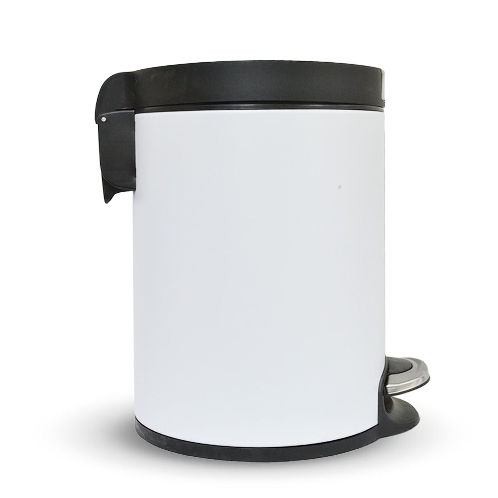DUSTBIN 5L WHITE JAVA JH8859
