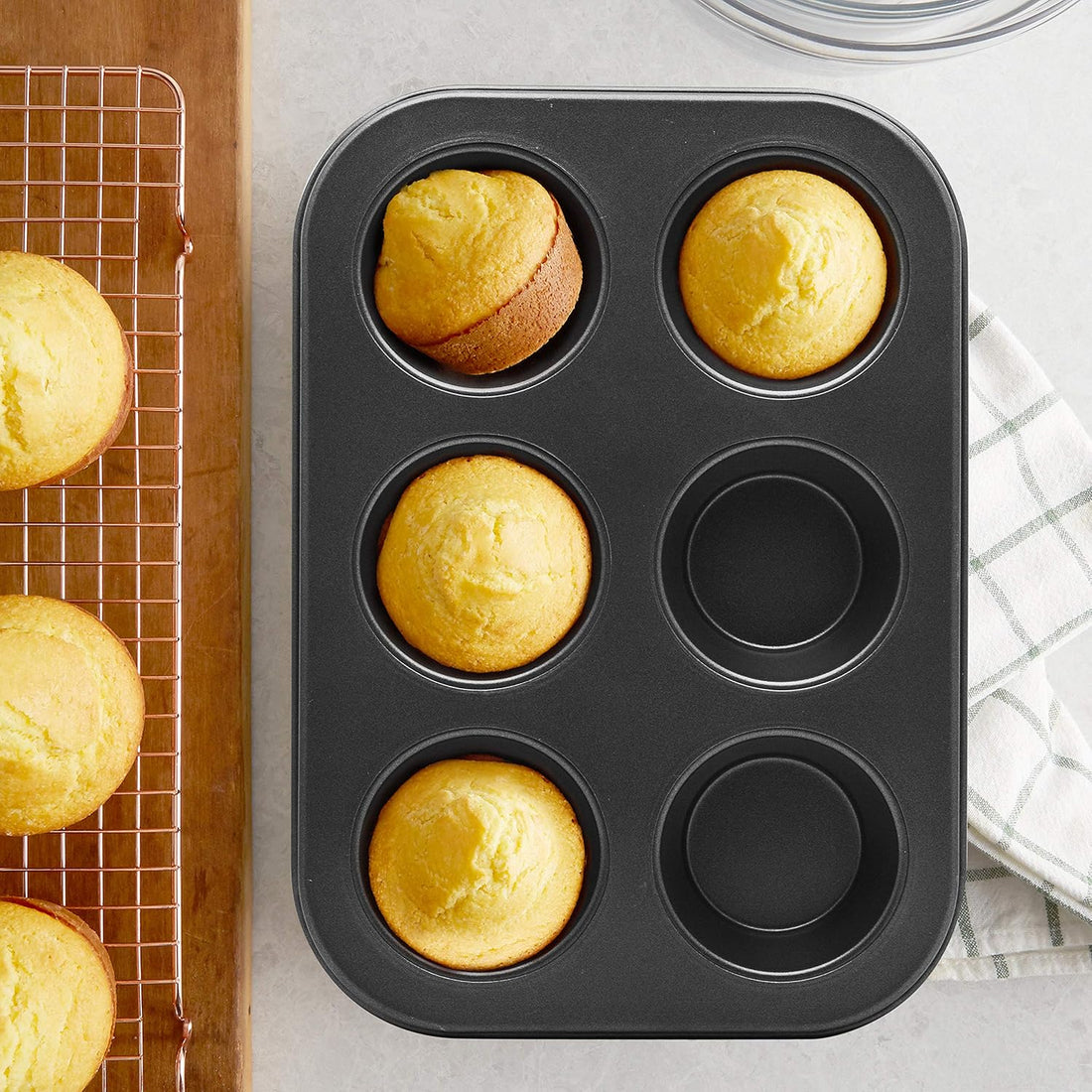 Metal Cake Mould 6 Cups