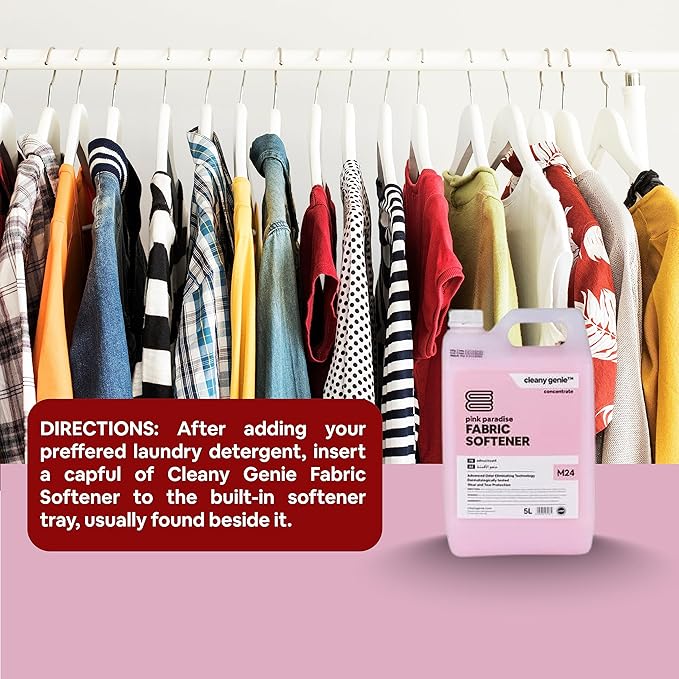 Fabric Softener M24 | Pink Paradise 5L | Pack of 4