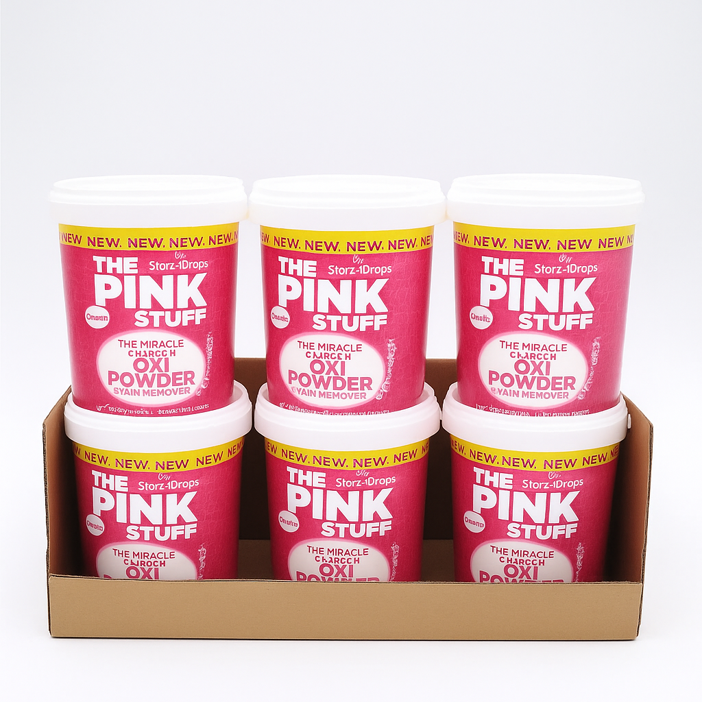 The Pink Stuff Stain Remover Powder Colour 1KG | Pack of 6