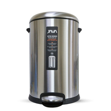 سلة مهملات 20 لتر من الفولاذ جافا JH8852