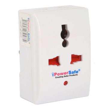 محول متعدد الاتجاهات PowerSafe ثلاثي الاتجاهات بمقبس عالمي واحد ومقبسين ثنائيي السنون 13 أمبير