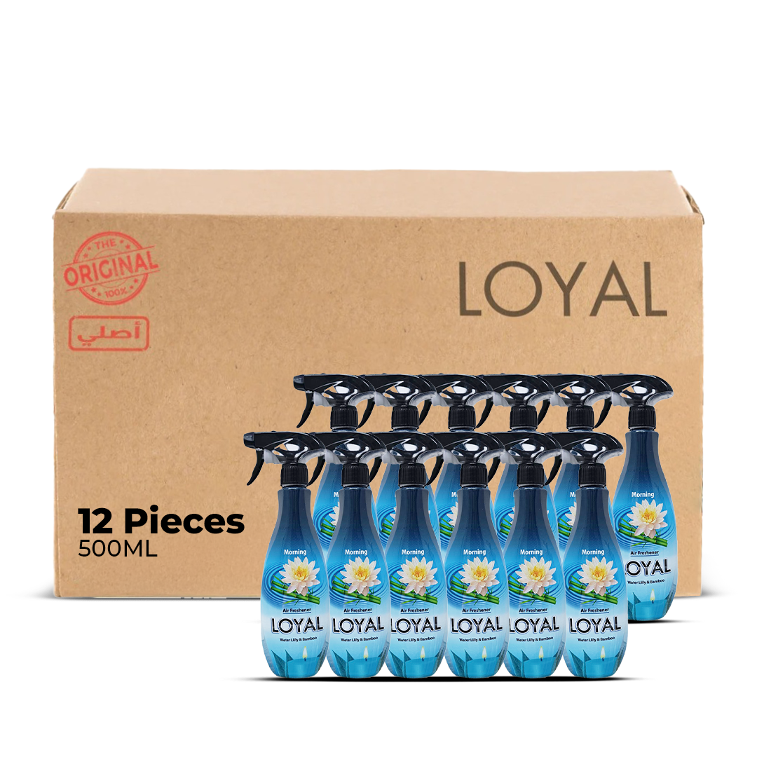 معطر جو لويال ٥٠٠ مل صباحي | عبوة من ١٢ قطعة