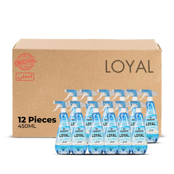 معطر جو لويال ٤٥٠ مل برائحة رذاذ البحر والخشب الطافي | عبوة من ١٢ قطعة