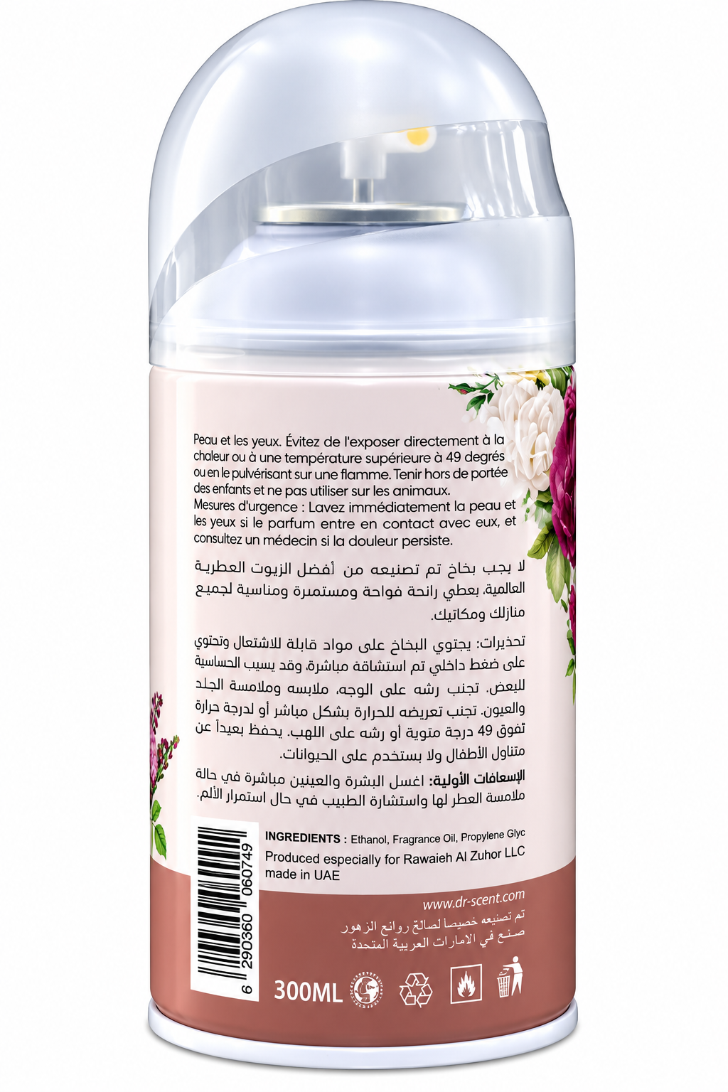 Dr Scent Aerosol Spray Flora 300ml