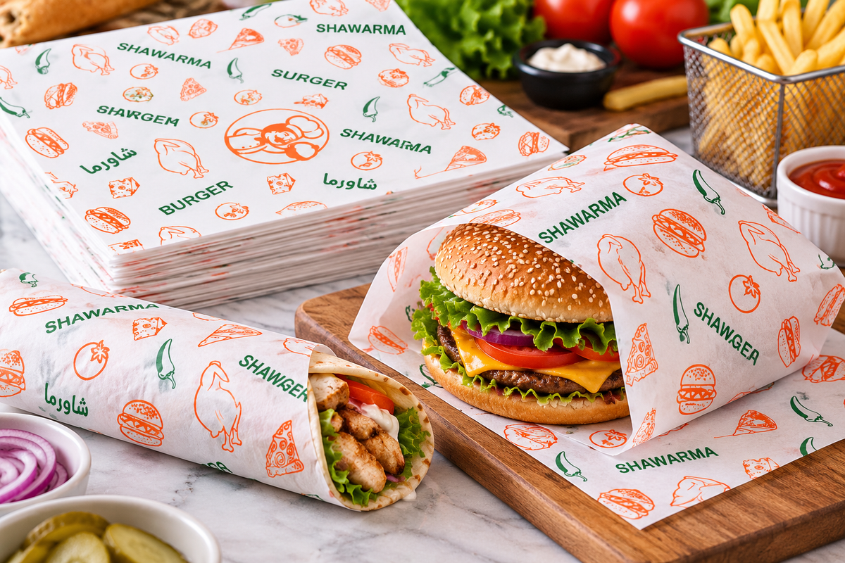 Sandwich Paper Printed 25X35CM 350PCS