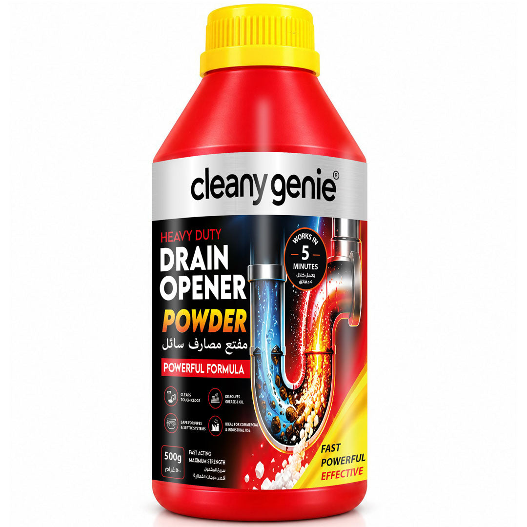 Cleany Genie Drain Opener Powder 500GM