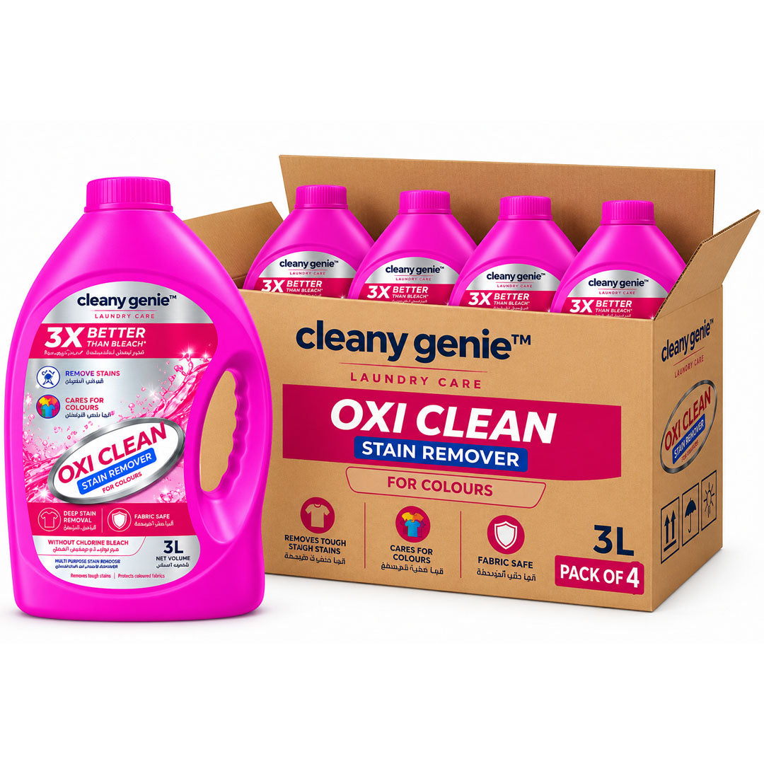 CG Oxi Clean Stain Remover Colour 3L-Pack of 4