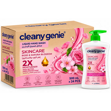CG Liquid Hand wash 500ml Skincare Rose & Sakura Blossom-Pack of 24