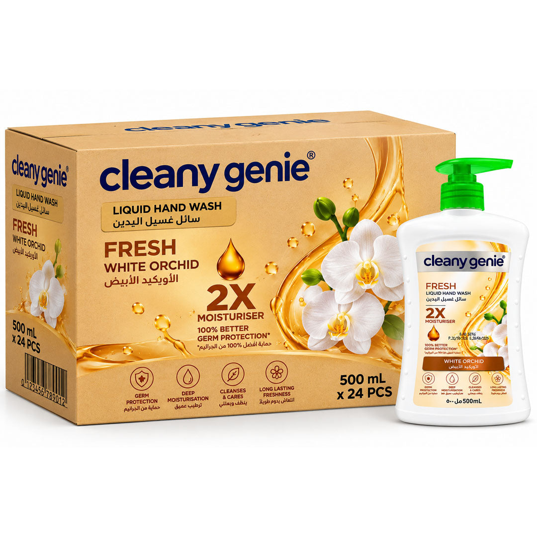CG Liquid Hand wash 500ml Fresh White Orchid-Pack of 24