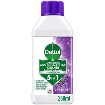 Dettol Antibacterial Washing machine Cleaner 250ml Lavender