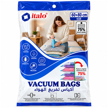 ITALO VACUUM BAG & PUMP  60X80cm