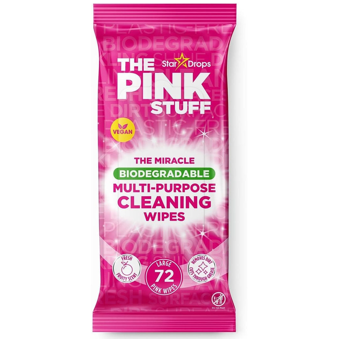 The Pink Stuff Cleaning Multipurpose Wipes 72 wipes