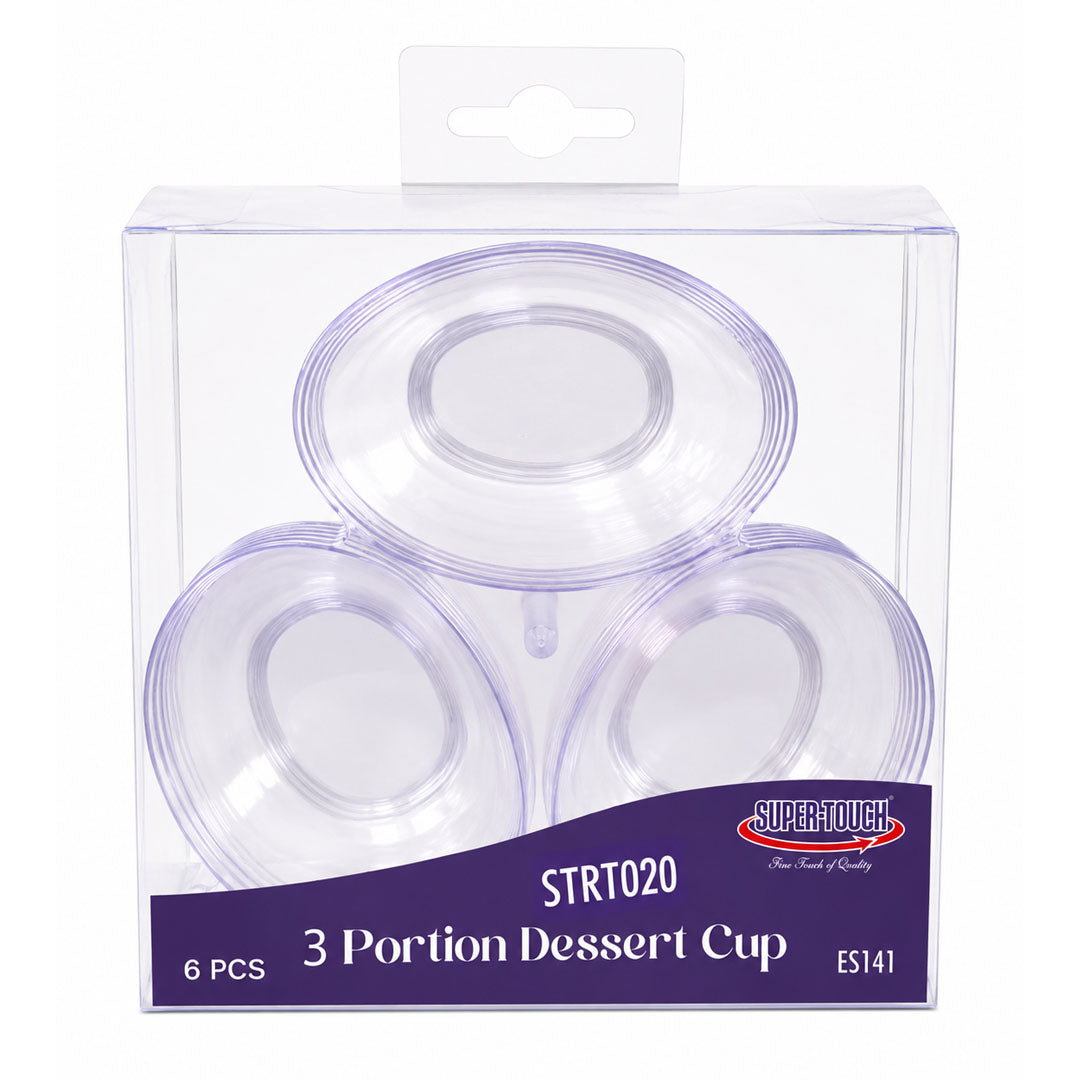 3 PORTION DESSERT CUP [ES141] 6PCS